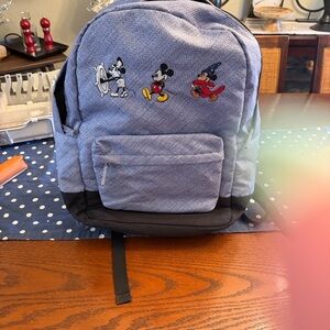 Disney  Mickey Mouse Through the Years Embroidered Backpack